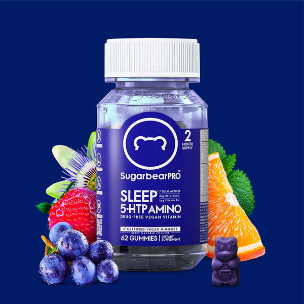Sugar Bear Sleep Deep 5-HTP, 60 Gummies