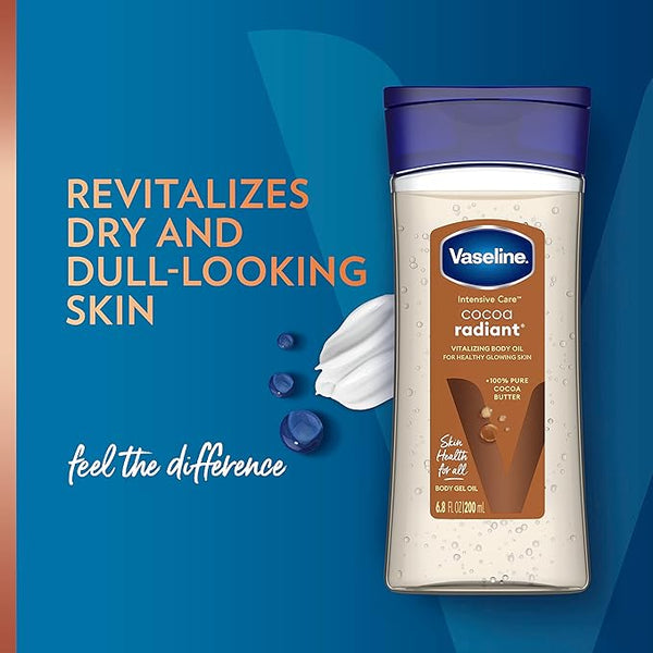 Vaseline Body Gel Oil Cocoa Radiant 200ml