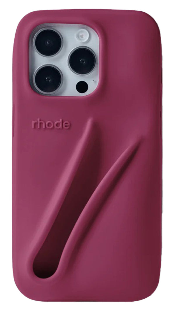Rhode Lip Case For iPhone 15 Pro Max Pink